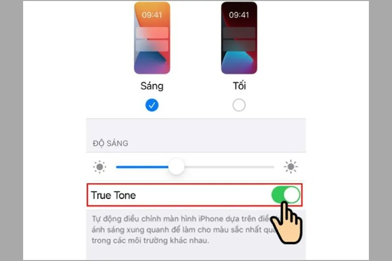 Màn hình True Tone là gì? Giải thích một cách dễ hiểu